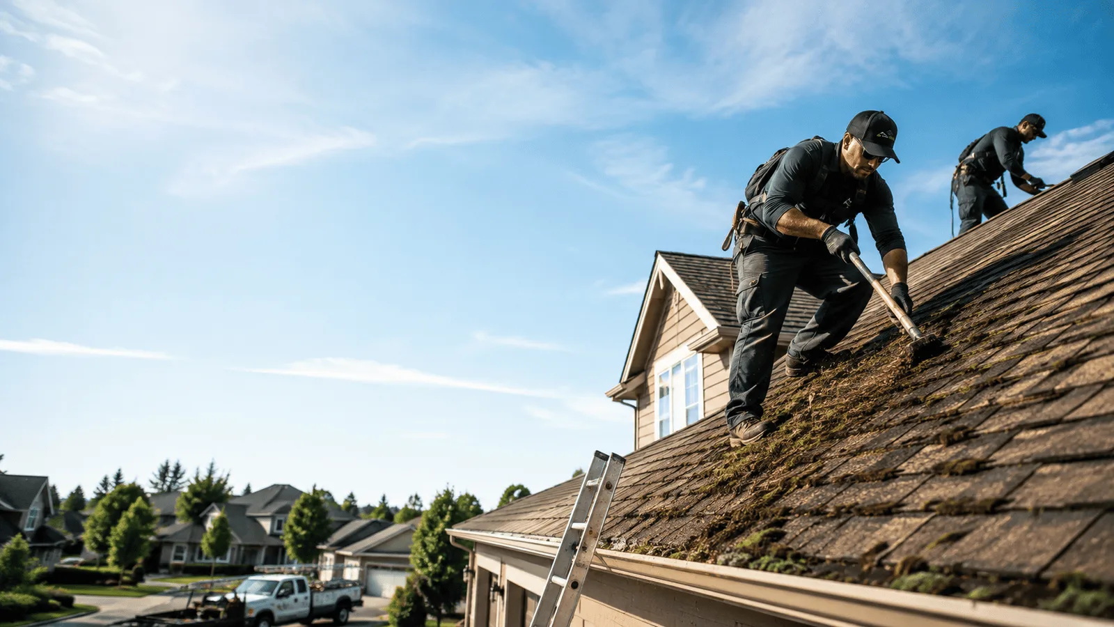 Roof Moss Removal in Damascus, MD near me